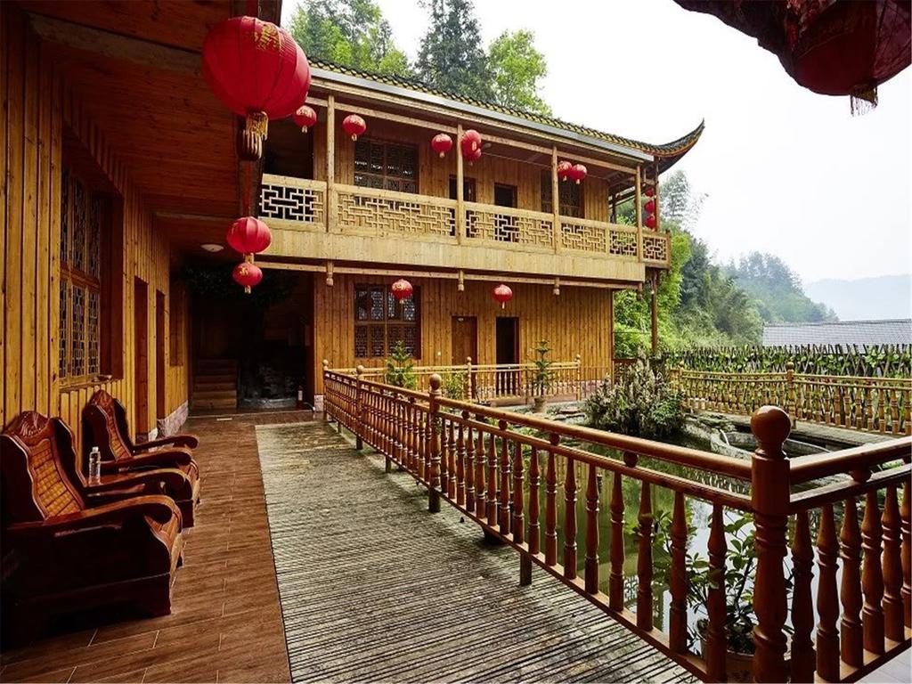 Qing Feng Zhai Guest House Zhangjiajie Exterior photo